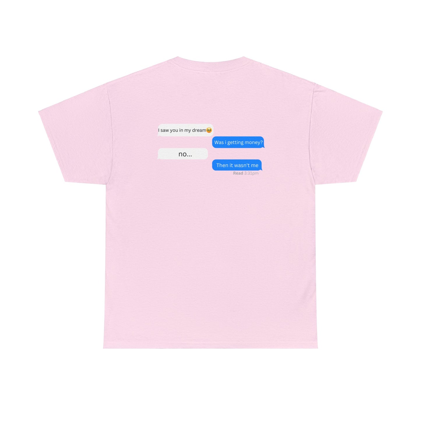 was I getting money? - Unisex Heavy Cotton Tee - V1